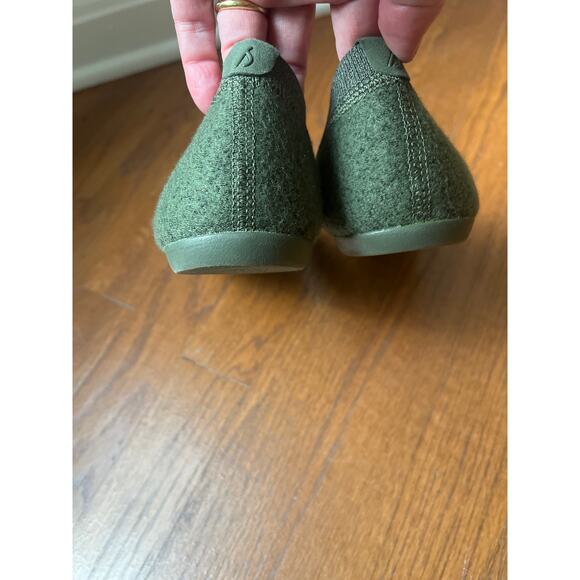 Allbirds Wool Breezers Ballet Flats Green Sz 9.5 (run small) - Picture 3 of 5
